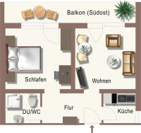 Grundriss Ferienwohnung 10